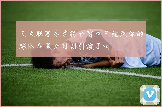 五大联赛冬季转会窗口已结束你的球队在最后时刻引援了吗