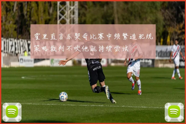 霍里直言东契奇比赛中频繁造犯规策略裁判不吹他就持续尝试